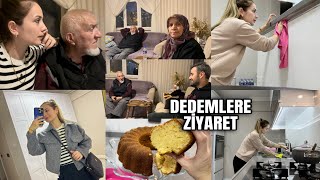 CANI LOKMA ÇEKİYORMUŞ🥹KEKİMİ YAPIP ANNEMLERE GİTTİM🤩YAŞLARINI SORDUK😀CİLDİM BOZULMUŞ EVET😊VLOG [upl. by Clary]