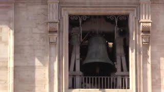 I rintocchi delle campane di San Pietro nel giorno della Domenica delle Palme [upl. by Cirillo269]