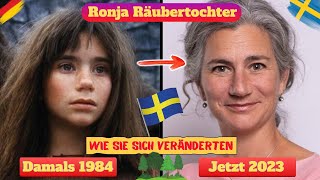 🇸🇪🌳Ronja Räubertochter 1984 🏰☀️ Alle Schauspieler Damals amp Heute 2023 [upl. by Conner]