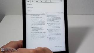 Kobo Aura One KOReader PDF Review [upl. by Larimore]