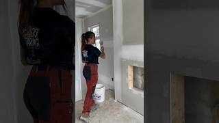 Coating FEP corner bead 🔥👌🏻 drywall trimtex blaklader taping diy [upl. by Ilatan94]