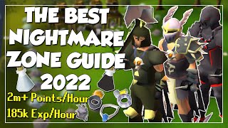 The BEST Nightmare Zone Guide OSRS 2022  NMZ Points AFK Exp amp Imbues [upl. by Meg]