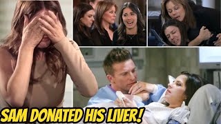 Sam Is Dying amp Agrees To Donate His Entire Liver To Lulu General Hospital Spoilers [upl. by Huxley]