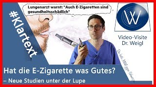 Klartext Ungesunde EZigarette oder Panikmacherei Was Raucher und NichtDampfer wissen sollten [upl. by Goulder742]