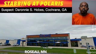 Stabbing at Polaris In Roseau Minnesota [upl. by Mair]