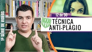 TCC TECNICA INFALÍVEL PARA NUNCA PLAGIAR  12 DE 30 [upl. by Nayarb509]