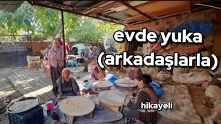 Evde lezzetli yuka yapımı arkadaşlarla 😋 [upl. by Nisotawulo]