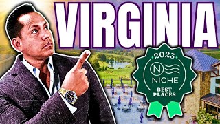 TOP 10 Best Places To Live In Northern Virginia  Suburbs Edition 2023 [upl. by Schild]