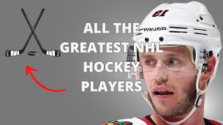 All the Greatest NHL Hockey Players [upl. by Undry]