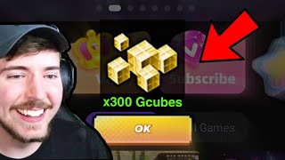 Free Gcubes HUGE Update in Blockman GO [upl. by Flodur]