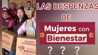 APOYO ALIMENTARIO MUJERES CON BIENESTAR  DESPENZAS👱‍♀️👩‍🦳❓️🥚🧂 [upl. by Appleby]