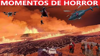 HORROR TERREMOTOS SE PARTE LA TIERRA MIRA COMO REVIENTA EL VOLCÁN [upl. by Viquelia231]