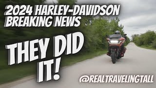 They did it New 2024 HarleyDavidson Breaking News [upl. by Mufinella]