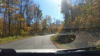 The Berkshires Mass4k DrivingAutumn SceneryFall FoliageGoPro [upl. by Tolley]