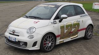 2014 Fiat Abarth 595 50th Anniversario Start Up Road Test and In Depth Review [upl. by Oiram]