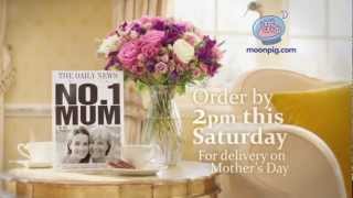 Moonpig Mothers Day Advert order and delivery 2013 voiced by Michelle Archer [upl. by Nowell]