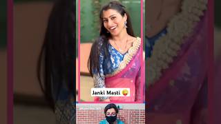 Tulsi humari badi sayani serial actress Janki new dancevideo reaction shorts oldsong [upl. by Bisset]