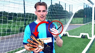 DO YOU USE THESE Kaliaaer Shocklock Finger Protection Goalkeeper Glove Test amp Review [upl. by Molloy]