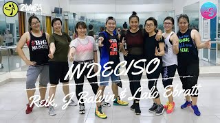 INDECISO Reggaeton  Reik J Balvin amp Lalo Ebratt  Zumba Dance Fit  ZS Crew Thanh Truong [upl. by Mylander]