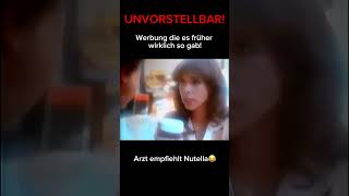 WTF😱Arzt empfiehlt Nutella🥶werbung [upl. by Cronin]