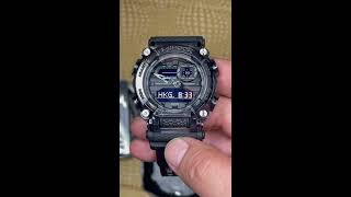 Unboxing and how to set Casio GShock GA 900 Module No 5637 [upl. by Kyriako]