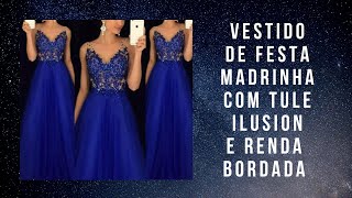 📌DIY Como fazer Vestido de FestaMadrinhaCostura fácil passo a passo para iniciante Gisleide Novelo [upl. by Led]