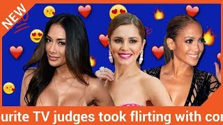 9 times our favourite TV judges took flirting with contestants too far [upl. by Ahsyen]