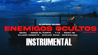 ENEMIGOS OCULTOS REMIX FT alofoke  INSTRUMENTAL [upl. by Lindi490]