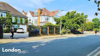 London Wanstead Walk  Wanstead High Road  Food Market  Expensive Houses  4K [upl. by Mihe930]