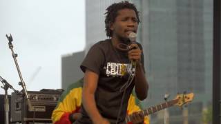 Elisha Israel and AZOne Band Live at Austin Reggae Festival 2016 [upl. by Sibel718]