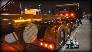 FOR SALE quotCustombiltquot Peterbilt 359 Light Show  Truck Walk Around [upl. by Einavoj]