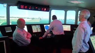 Maersk Line  TripleE simulator training [upl. by Nylirret]