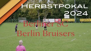 Berliner SC  Berlin Bruisers DF7er 2425 Herbstpokal [upl. by Leahey]