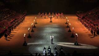 2009 Virginia International Tattoo in HD  Massed Pipes Drums and Dancers quotNorfolk Ladiesquot [upl. by Klarrisa291]