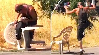 Ozzy Man Reviews Man vs Plastic Chair [upl. by Pish713]