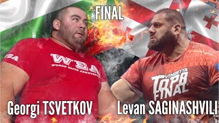 ЛЕВАН САГИНАШВИЛИ против ГЕОРГИ ЦВЕТКОВ  LEVAN SAGINASHVILI VS GEORGI TSVETKOV [upl. by Ynaittirb]