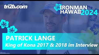 Ironman Hawaii 2024 Patrick Lange im PreraceInterview [upl. by Tecu]