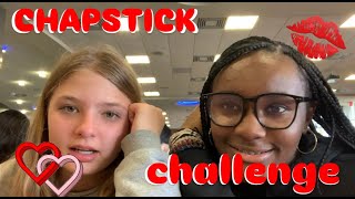 CHAPSTICK CHALLENGE without the chapstick [upl. by Zed]