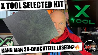 Experiment Kann man 3DDruck mit Laser schneiden X TOOL SELECTED Kit [upl. by Romaine]