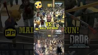 Dead Rising Deluxe Remaster vs Original Mall Overrun Scene Comparison shorts gaming deadrising [upl. by Brandon]