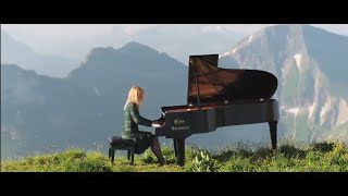 Liszt Consolation no 3 on top of Swiss mountain [upl. by Cathie811]