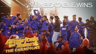 VUNBEATABLE WINS AGT THE CHAMPIONS SEASON 2  Americas Got Talent The Champions [upl. by Cariotta]