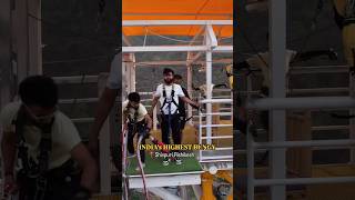 INDIAS HIGHEST BUNGY IN RISHIKESH SHIVPURI [upl. by Iggy145]