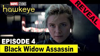 Hawkeye Episode 4  Yelena Black Widow Assassin Reveal  FIGHT Hawkeye Yelena  Hawkeye Episode 4 [upl. by Lotsirhc835]