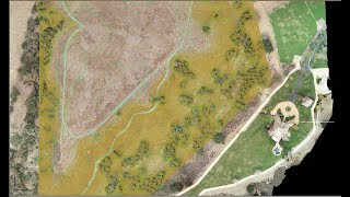 OrthoPhotos or mosaics and CAD layering tutorial Freeze color orthophoto in AutoCAD [upl. by Edras]