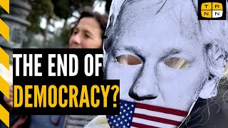 Julian Assange and the end of American Democracy wChris Hedges amp Stella Assange Part 1 [upl. by Natalina]