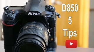 Nikon D850 DSLR 5 everyday tips for making it better [upl. by Ettenrahc]