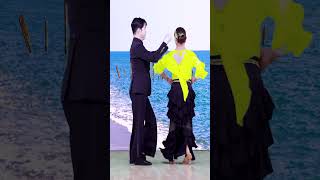 사교댄스 눈으로 익히기 지루박 트로트 하바지루박 프로사교 부르스 koreasocialdance socialdance youtubeshorts 콜라택 ktrot [upl. by Mandie]