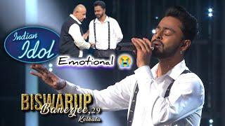 INDIAN IDOL 2024 l Biswarup Banarjee Emotional🥹 Performance In Indian Idol 2024  Today full episode [upl. by Nomae66]