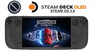 Star Wars Battlefront II Story  MP on Steam Deck OLED with Steam OS 36 [upl. by Edieh]